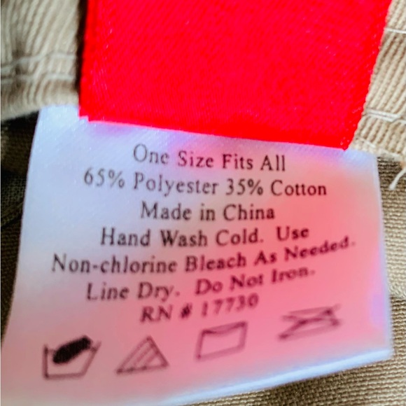 NWOT Mossimo Tan with Black Trim Bucket Hat One Size Fits All  Unisex, Sun Hat - Picture 3 of 5